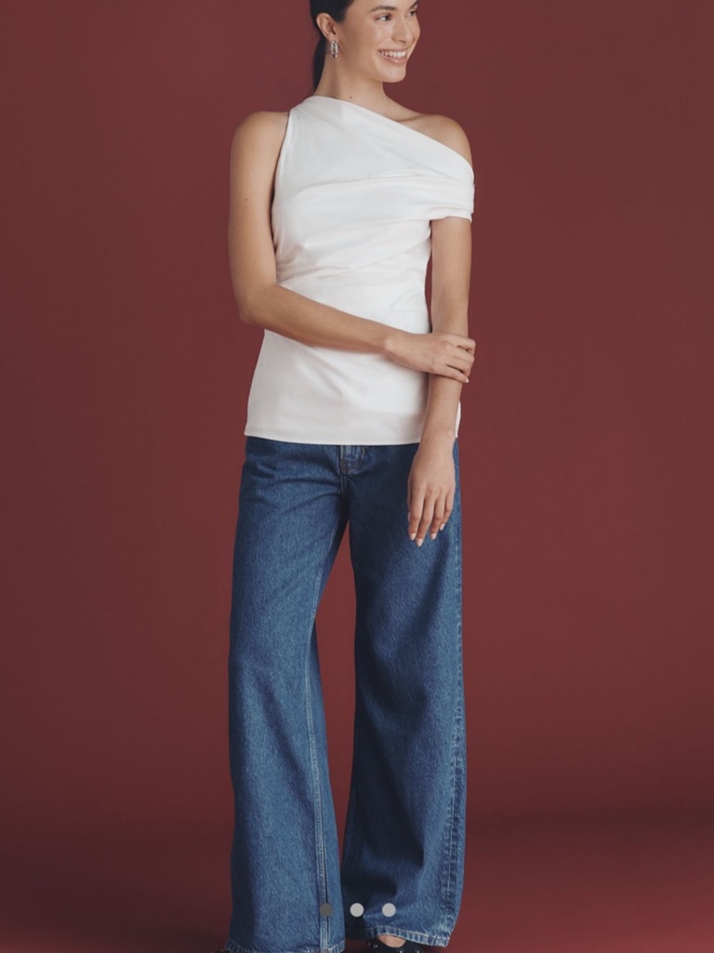 Reformation Dessa Off-Shoulder Top NWT